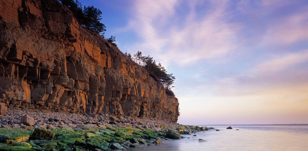 Panga Cliff, Saaremaa Island, Estonia